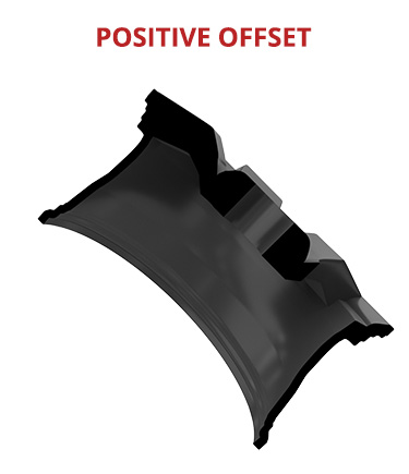 positive wheel offset side