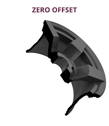 zero wheel offset cutout